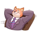 😌 emoji Top Dog Telegram sticker 12 of 31