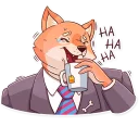 😂 emoji Top Dog Telegram sticker 1 of 31