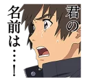 😢 emoji Kimi no Na wa Telegram sticker 8 of 40