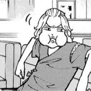 😒 emoji 👊 Sano Manjiro 👊 (@grgrgrteee) Telegram sticker 6 of 120
