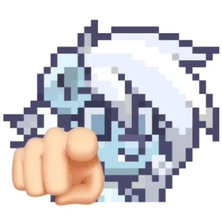 👆 emoji ☁•ВоблачкО•☁ Telegram sticker 12 of 30