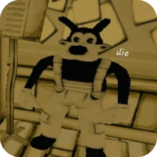 🐱 emoji Bendy and Boris (by @Moon_loonun ) Telegram sticker 10 of 120