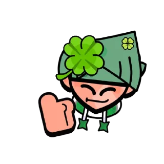 👍 emoji @pins Telegram sticker 2 of 8
