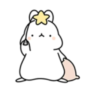 ✨ emoji star rabbit @nyakwii Telegram sticker 10 of 24