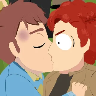 😘 emoji Only Картман Telegram sticker 18 of 79