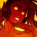 😈 emoji Ava Telegram sticker 20 of 39