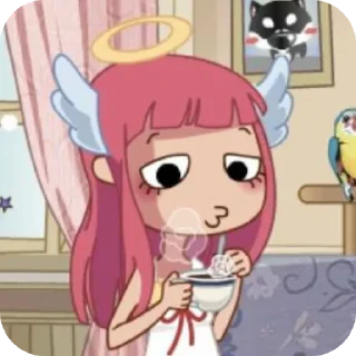 👄 emoji cutie Telegram sticker 19 of 25