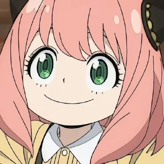 😄 emoji Anya Telegram sticker 15 of 120