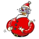 Sticker from Robo Santa