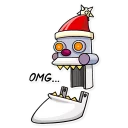 Sticker from Robo Santa
