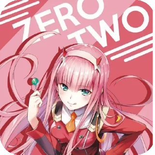 Sticker from Zero_Two3407