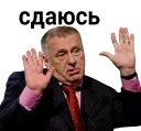 🙌 emoji Владимир Вольфович Ж Telegram sticker 7 of 17