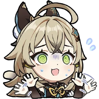 🐾 emoji Кирара simp ^_−☆ | @MOKAINFO & @KiraraCourier_bot Telegram sticker 18 of 107