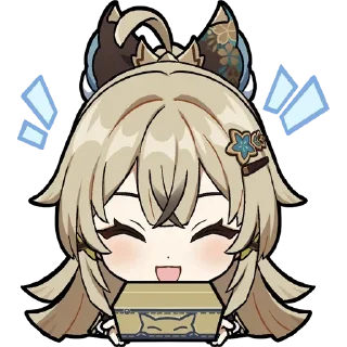 🐾 emoji Кирара simp ^_−☆ | @MOKAINFO & @KiraraCourier_bot Telegram sticker 17 of 107