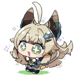 🐾 emoji Кирара simp ^_−☆ | @MOKAINFO & @KiraraCourier_bot Telegram sticker 12 of 107