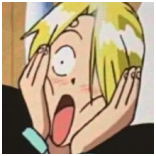 😯 emoji Санджи сладкий пупсик Telegram sticker 11 of 38