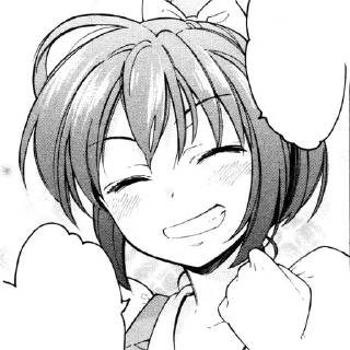 😁 emoji とらドラ(toradora) Telegram sticker 15 of 73