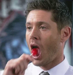 😑 emoji Supernatural Telegram sticker 10 of 28