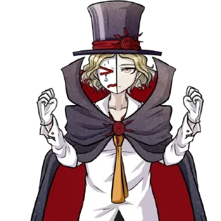 😣 emoji ~ mikado sannoji by @wanna_s_l_e_e_p ~ Telegram sticker 13 of 120
