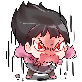 😡 emoji Крошка тян @Nyasticks Telegram sticker 13 of 41