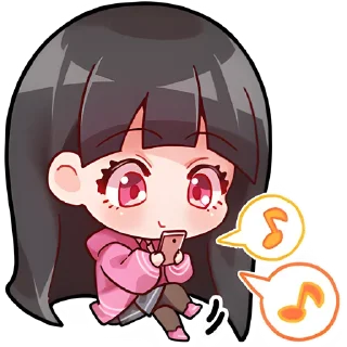 Sticker from Крошка тян @Nyasticks
