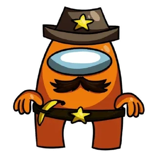 🔫 emoji Among Us (@stikersVKbyARTY слито) Telegram sticker 9 of 12