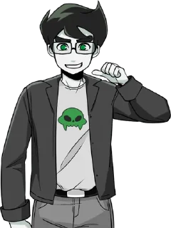 🌟 emoji Jake English Homestuck Telegram sticker 20 of 43