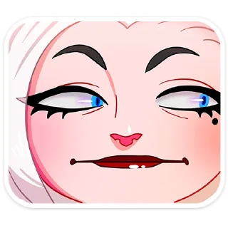 😏 emoji Альматея от @TgSticker Telegram sticker 7 of 49