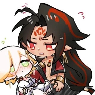❓ emoji Asura :: @FS_AsSe Telegram sticker 13 of 100