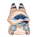 😭 emoji Mummy Jackal Telegram sticker 10 of 17