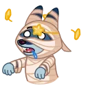😵‍💫 emoji Mummy Jackal Telegram sticker 7 of 17