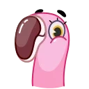 😬 emoji Pool Flamingo Telegram sticker 15 of 27