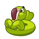 🤢 emoji Pool Flamingo Telegram sticker 11 of 27