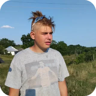 Sticker from ну да
