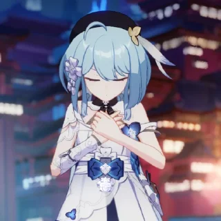 🤗 emoji Griseo • Honkai impact 3rd Telegram sticker 7 of 54