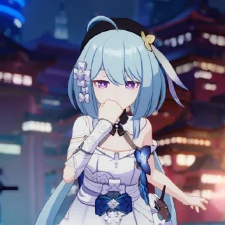 🤔 emoji Griseo • Honkai impact 3rd Telegram sticker 6 of 54