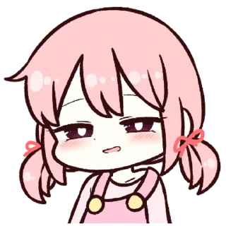 ☺️ emoji Нао-тян @anime_sticks Telegram sticker 8 of 30