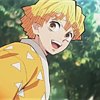 😄 emoji Зеницу Агацума Telegram sticker 13 of 24