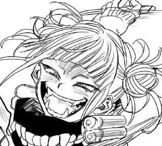 😈 emoji Тога Химико Telegram sticker 14 of 48