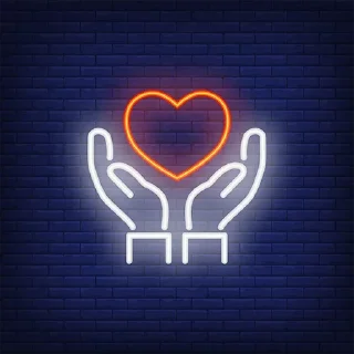 🤑 emoji @TVstickers ❤️Take my heart Telegram sticker 16 of 52