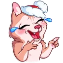😂 emoji Christmas Dog Telegram sticker 1 of 35