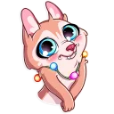 😊 emoji Christmas Dog Telegram sticker 23 of 35