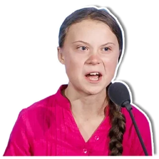 😦 emoji Greta Telegram sticker 22 of 30
