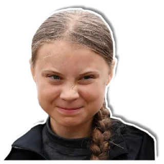 😬 emoji Greta Telegram sticker 18 of 30