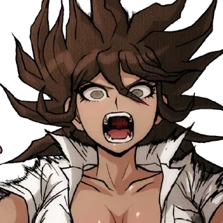 😤 emoji / Danganronpa 2 pack by @wanna_s_l_e_e_p / Telegram sticker 8 of 120