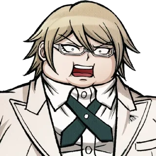 😨 emoji / Danganronpa 2 pack by @wanna_s_l_e_e_p / Telegram sticker 15 of 120