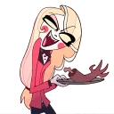 🍗 emoji Hazbin Hotel Telegram sticker 7 of 26