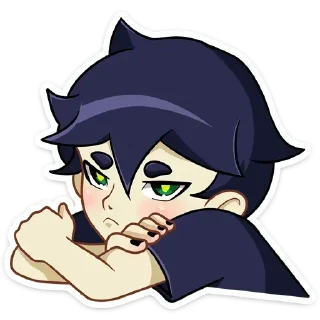 😤 emoji namida's pack Telegram sticker 19 of 116
