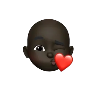 😘 emoji Негры Telegram sticker 2 of 14