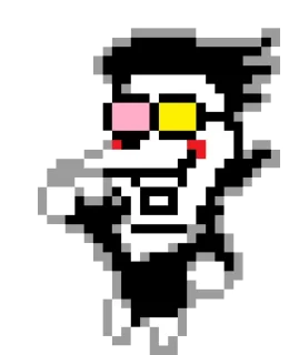 🌟 emoji Спамтон [BIH SHOT] ТГК: @sticker_deltarune Telegram sticker 19 of 29